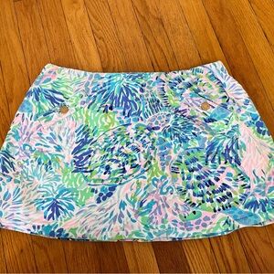 Lilly Pulitzer Madison Skort Multi Shell of a Party